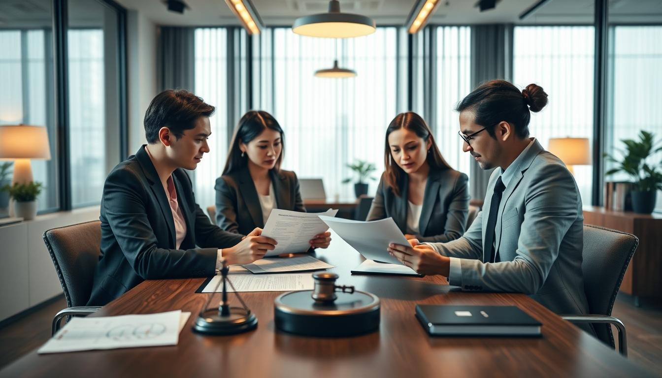 Business contract documents